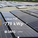 Největší FVE v Olomouckém kraji zásluhou kolegů z DRFG Energy