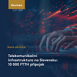DRFG posiluje na Slovensku. Dokončila akvizici další telekomunikační infrastruktury